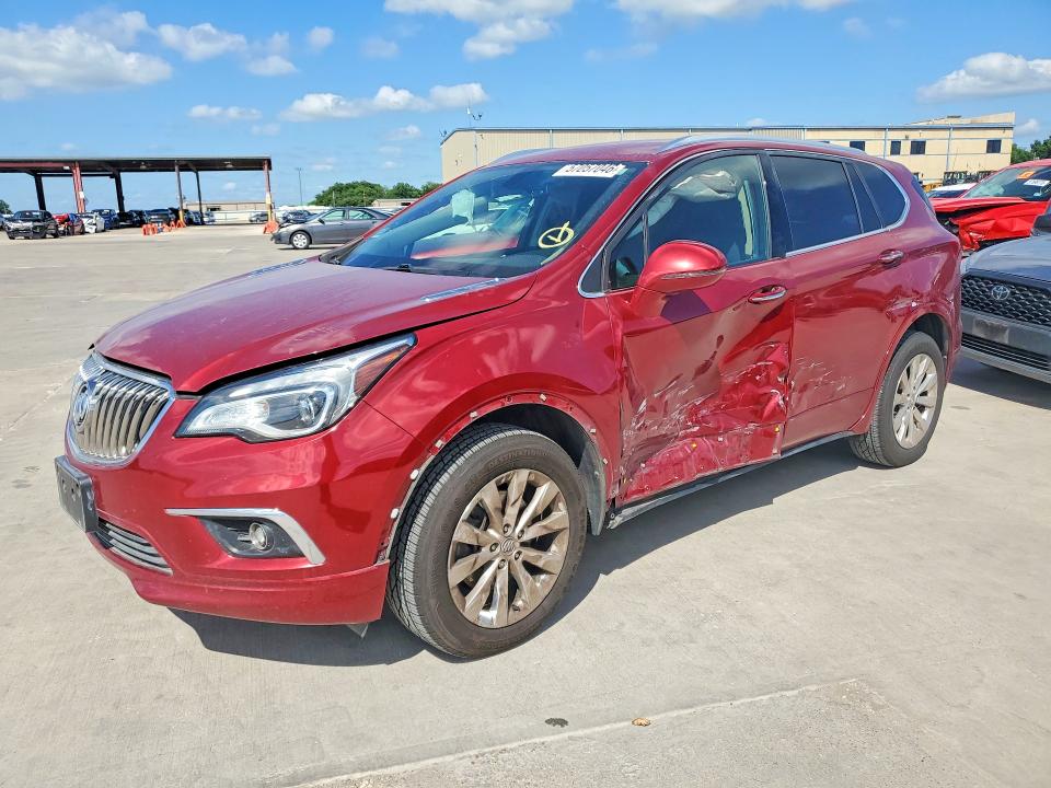 2017 Buick Envision მანქანა იყიდება აუქციონზე, vin: LRBFXBSAXHD123492, აუქციონის ნომერი: 57057046