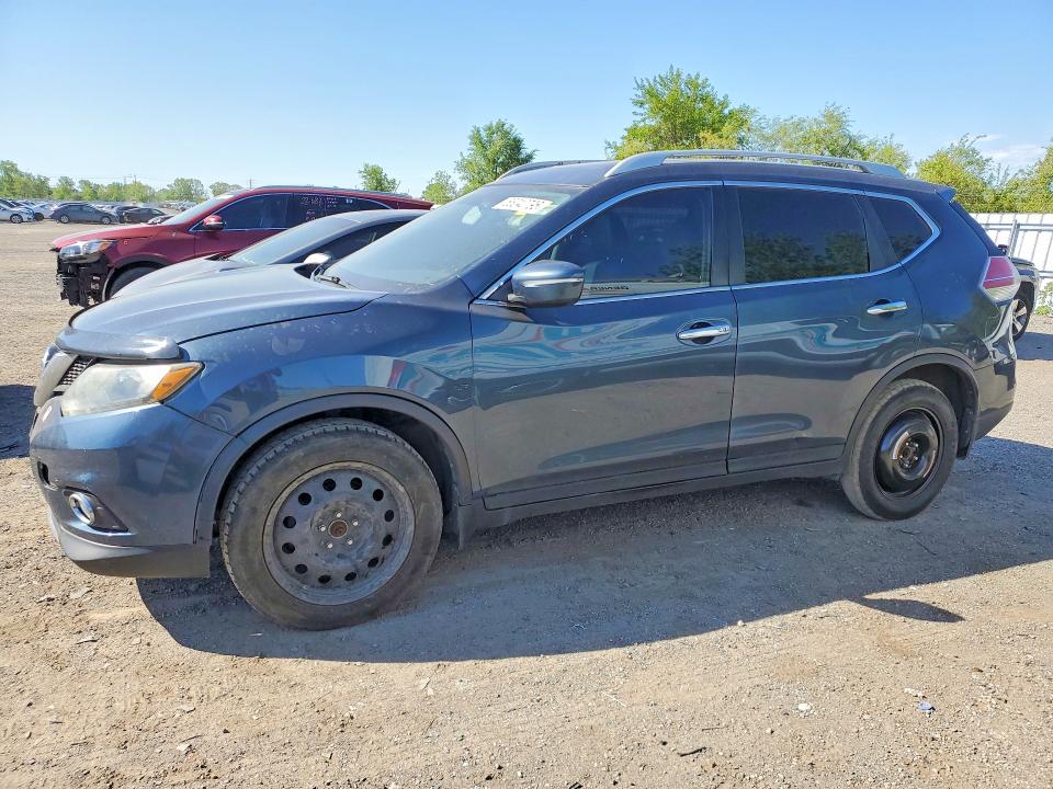 2014 Nissan Rogue მანქანა იყიდება აუქციონზე, vin: 5N1AT2MV4EC834125, აუქციონის ნომერი: 55240796