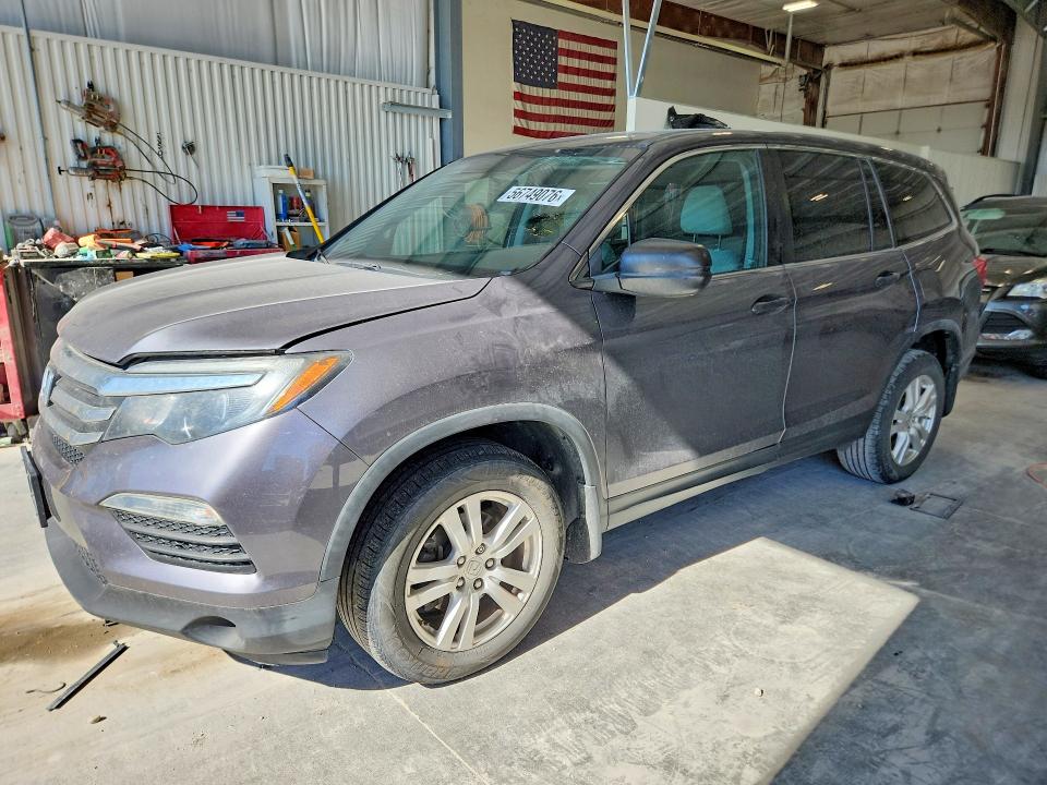 56749076 :رقم المزاد ، 5FNYF6H15GB042855 vin ، 2016 Honda Pilot مزاد بيع