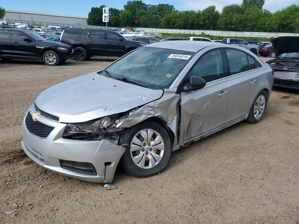 2012 Chevrolet Cruze მანქანა იყიდება აუქციონზე, vin: 1G1PC5SH1C7271725, აუქციონის ნომერი: 58504816