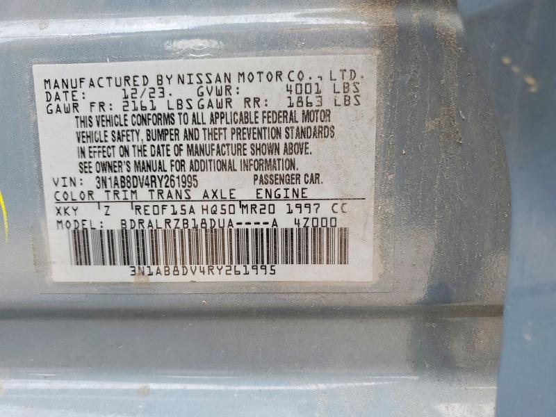 Продаж на аукціоні авто 2024 Nissan Sentra, vin: 3N1AB8DV4RY261995, номер лоту: 57274326