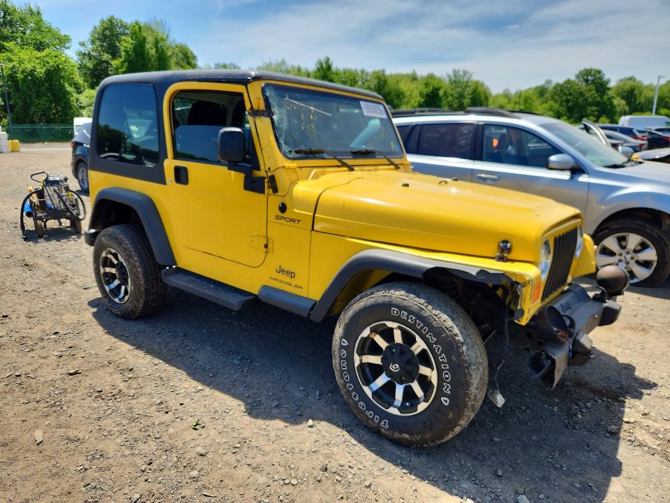 55558256 :رقم المزاد ، 1J4FA49S43P369971 vin ، 2003 Jeep Wrangler / Tj مزاد بيع