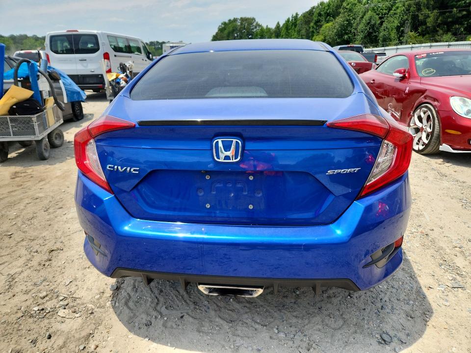 Продаж на аукціоні авто 2020 Honda Civic, vin: 19XFC2E82LE013131, номер лоту: 55214656