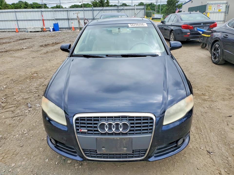 2008 Audi A4 მანქანა იყიდება აუქციონზე, vin: WAUDF78E28A004465, აუქციონის ნომერი: 56298206