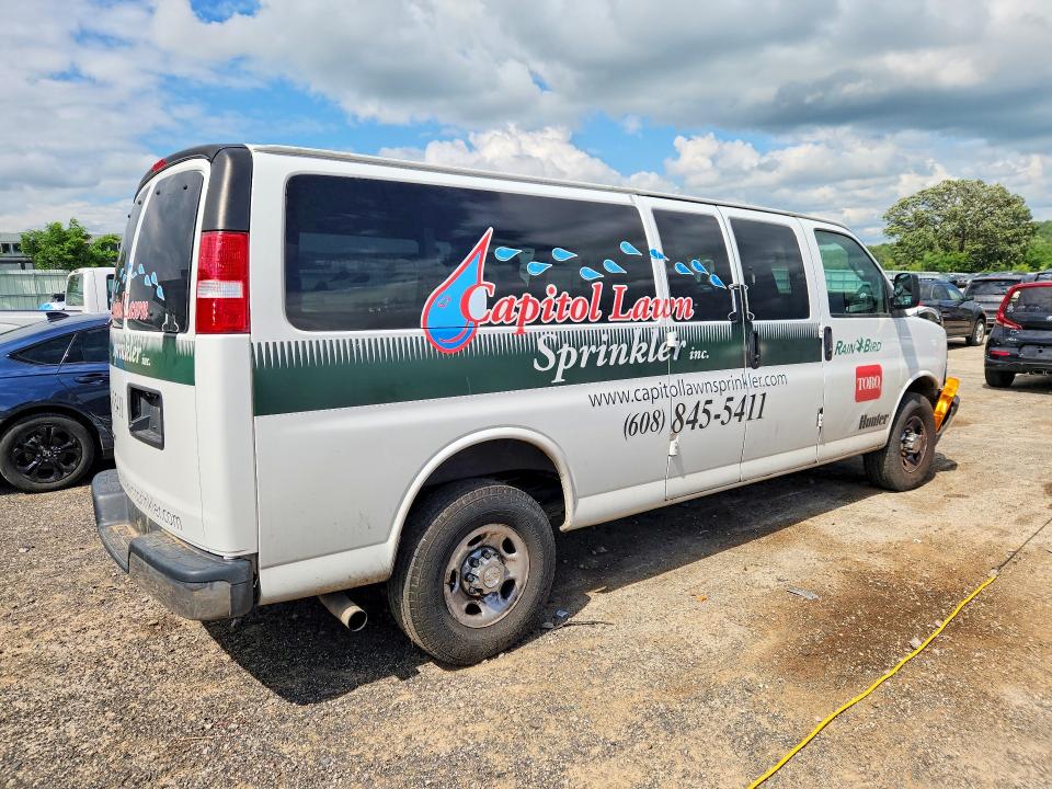 55902106 :رقم المزاد ، 1GAZGPFG7J1278477 vin ، 2018 Chevrolet Express G2500 مزاد بيع