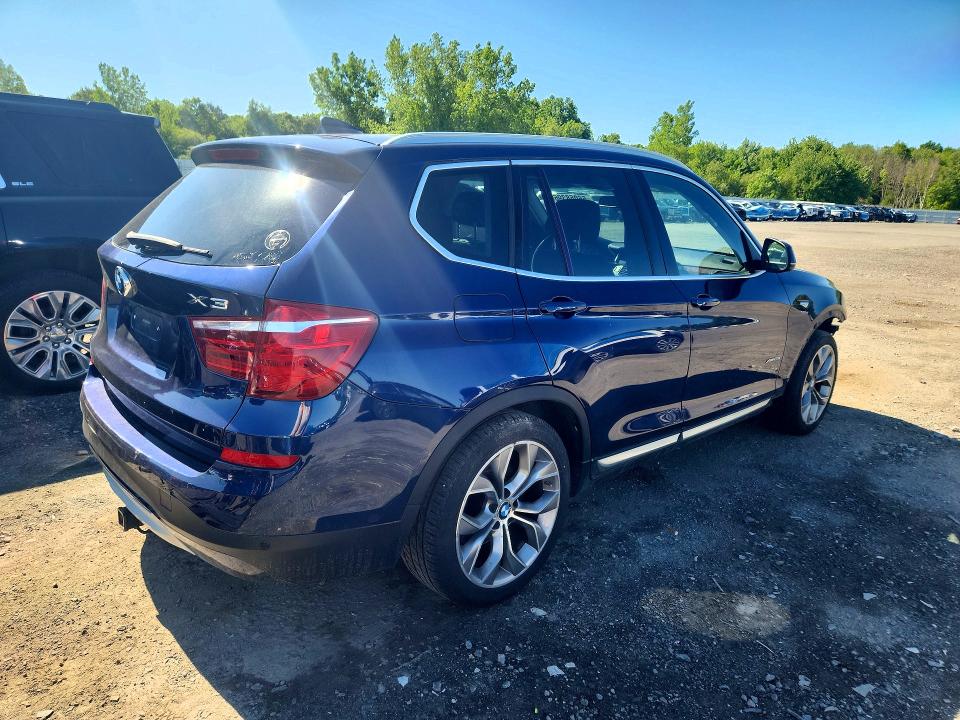 2016 Bmw X3 მანქანა იყიდება აუქციონზე, vin: 5UXWX9C54G0D67268, აუქციონის ნომერი: 56058396