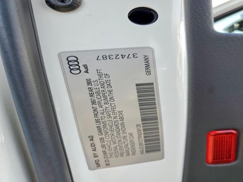 Продажа на аукционе авто 2024 Audi A6, vin: WAUE3BF27RN008126, номер лота: 59265706