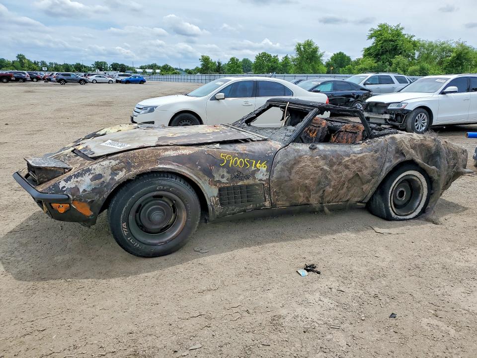 59005766 :رقم المزاد ، 1946705404938 vin ، 1970 Chevrolet Corvette مزاد بيع