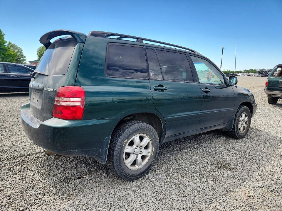 Aukcja sprzedaży 2003 Toyota Highlander, vin: JTEHD21AX30021643, numer aukcji: 58405216