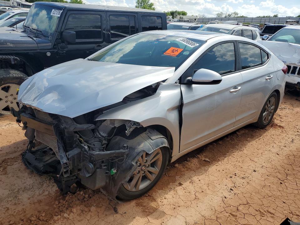 Продажа на аукционе авто 2018 Hyundai Elantra, vin: KMHD84LF7JU491013, номер лота: 56096806
