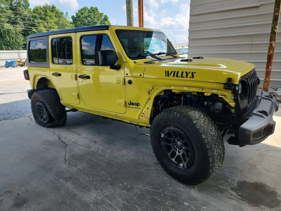 Продажа на аукционе авто 2023 Jeep Wrangler, vin: 1C4HJXDG1PW522448, номер лота: 58976306
