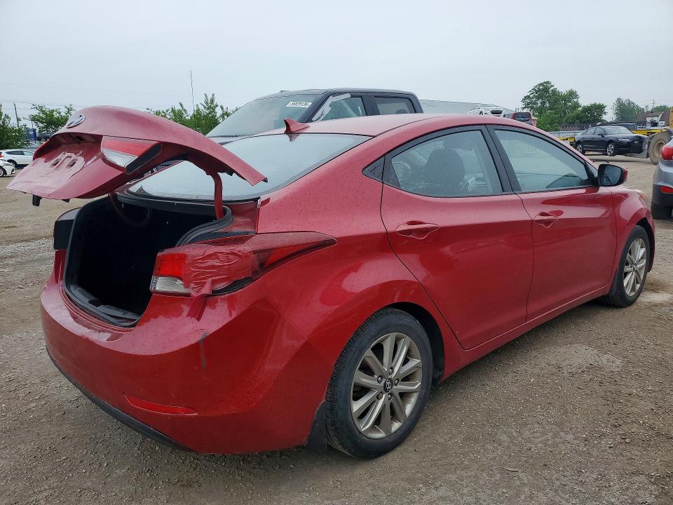 56481586 :رقم المزاد ، KMHDH4AE4FU455085 vin ، 2015 Hyundai Elantra مزاد بيع