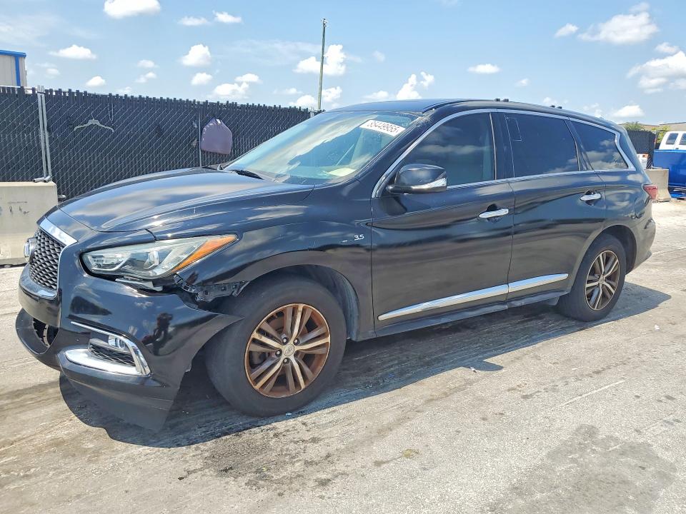 Auction sale of the 2018 Infiniti Qx60, vin: 5N1DL0MN9JC503505, lot number: 85449955