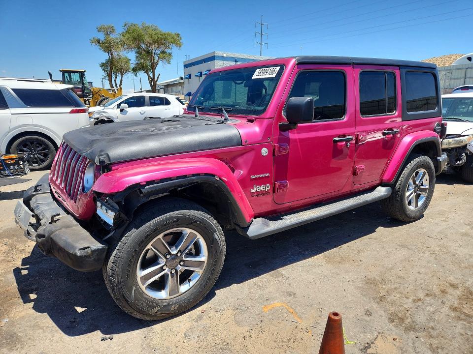 Aukcja sprzedaży 2021 Jeep Wrangler Unlimited, vin: 1C4HJXEG3MW840727, numer aukcji: 58989166