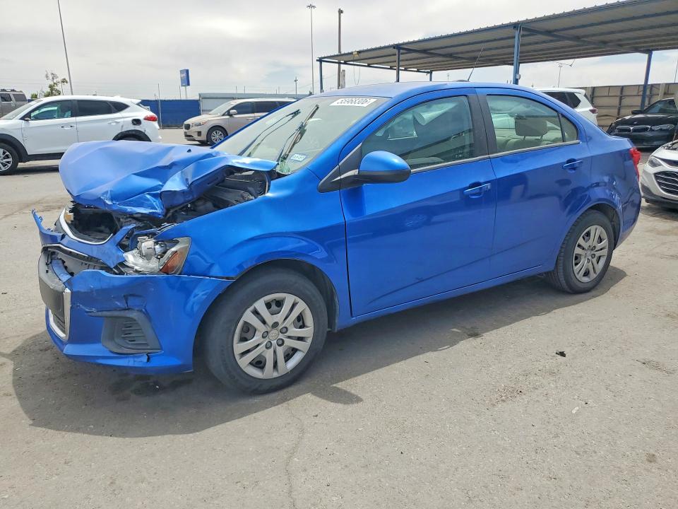 2017 Chevrolet Sonic მანქანა იყიდება აუქციონზე, vin: 1G1JB5SH0H4136625, აუქციონის ნომერი: 55968306