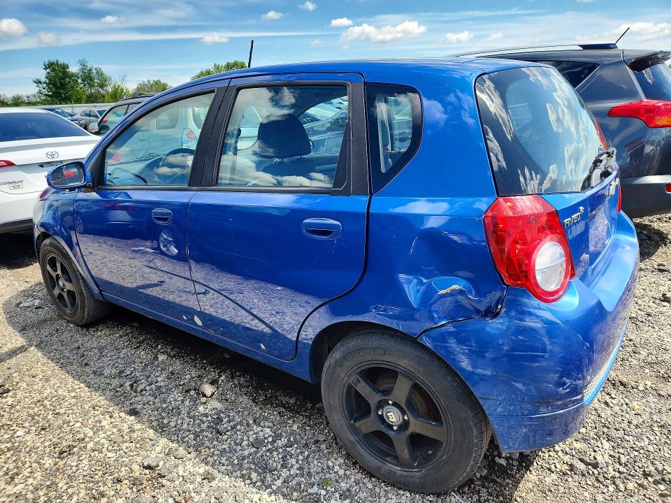 2009 Chevrolet Aveo მანქანა იყიდება აუქციონზე, vin: KL1TD66E99B672770, აუქციონის ნომერი: 57206656