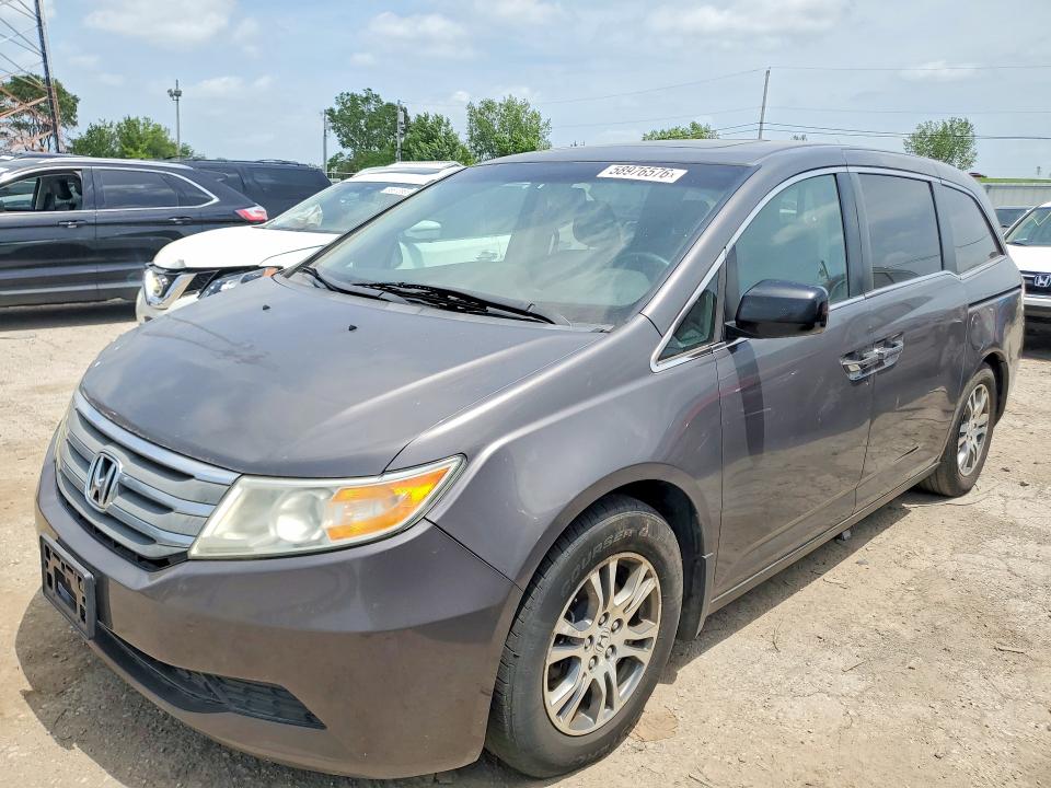 2013 Honda Odyssey მანქანა იყიდება აუქციონზე, vin: 5FNRL5H69DB014023, აუქციონის ნომერი: 58976576