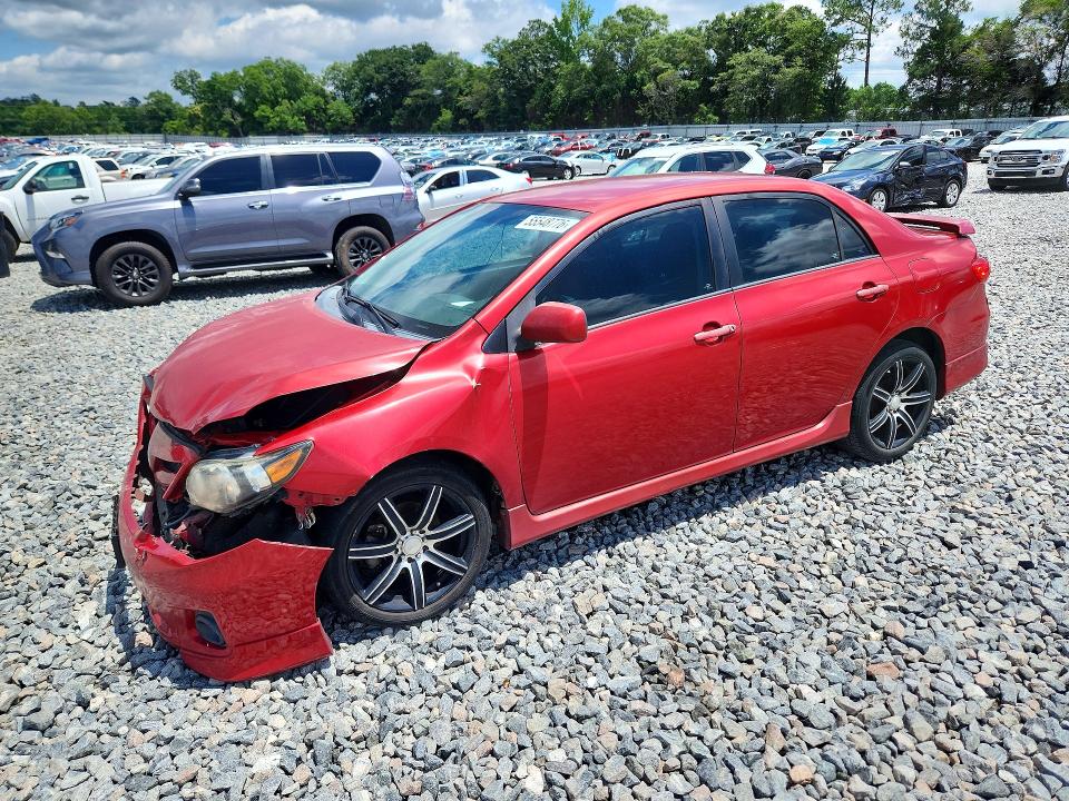 55548776 :رقم المزاد ، 2T1BU4EE2BC674328 vin ، 2011 Toyota Corolla مزاد بيع