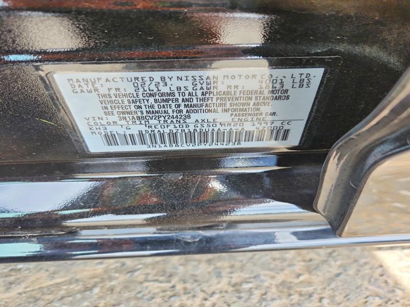 Aukcja sprzedaży 2023 Nissan Sentra, vin: 3N1AB8CV2PY244238, numer aukcji: 58206976