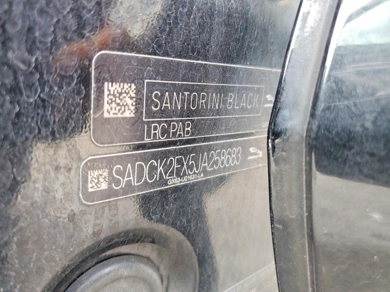 Продажа на аукционе авто 2018 Jaguar F-pace, vin: SADCK2FX5JA258683, номер лота: 56370826
