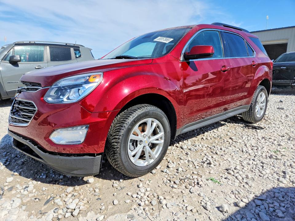 55557666 :رقم المزاد ، 2GNALCEKXH1555567 vin ، 2017 Chevrolet Equinox مزاد بيع
