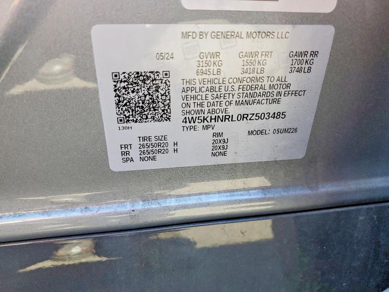 Продаж на аукціоні авто 2024 Acura Zdx, vin: 4W5KHNRL0RZ503485, номер лоту: 57934616