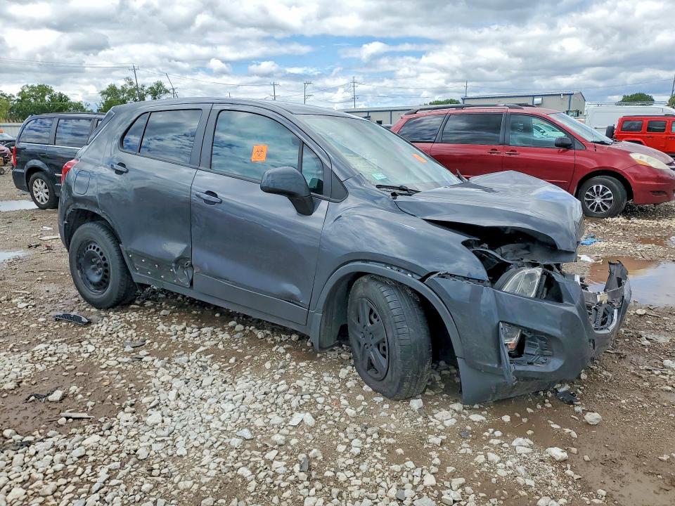 57607086 :رقم المزاد ، 3GNCJKSB9GL271101 vin ، 2016 Chevrolet Trax مزاد بيع