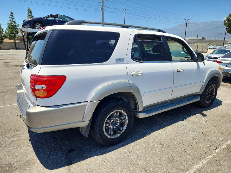 2003 Toyota Sequoia მანქანა იყიდება აუქციონზე, vin: 5TDZT34A13S192386, აუქციონის ნომერი: 57543006