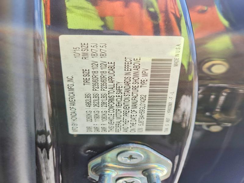 Aukcja sprzedaży 2016 Acura Rdx, vin: 5J8TB4H59GL014262, numer aukcji: 59239256