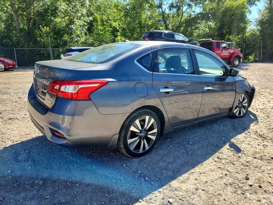 Продаж на аукціоні авто 2019 Nissan Sentra, vin: 3N1AB7AP6KY352272, номер лоту: 58554346