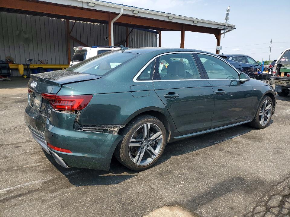 2018 Audi A4 მანქანა იყიდება აუქციონზე, vin: WAUFNAF45JN008219, აუქციონის ნომერი: 58318526