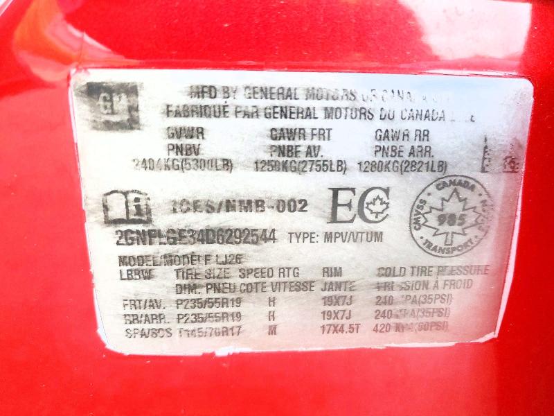 Продажа на аукционе авто 2013 Chevrolet Equinox, vin: 2GNFLGE34D6292544, номер лота: 58911726