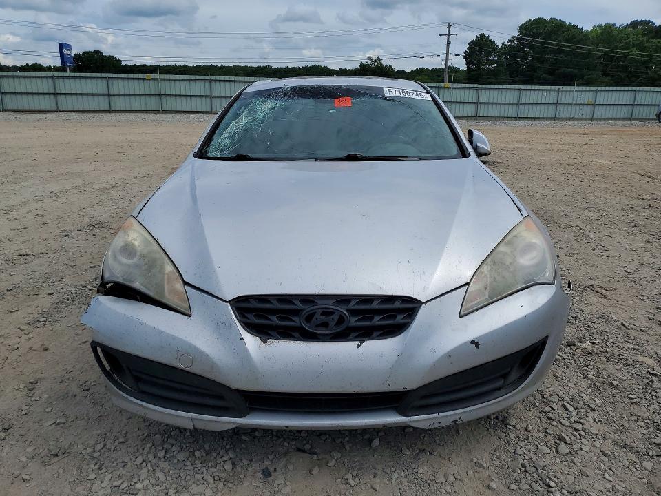 57160246 :رقم المزاد ، KMHHT6KD1AU021183 vin ، 2010 Hyundai Genesis Coupe مزاد بيع