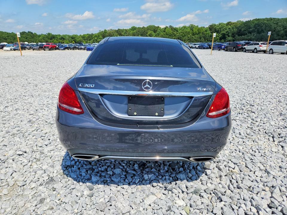 54587996 :رقم المزاد ، 55SWF4KBXFU060908 vin ، 2015 Mercedes-benz C مزاد بيع