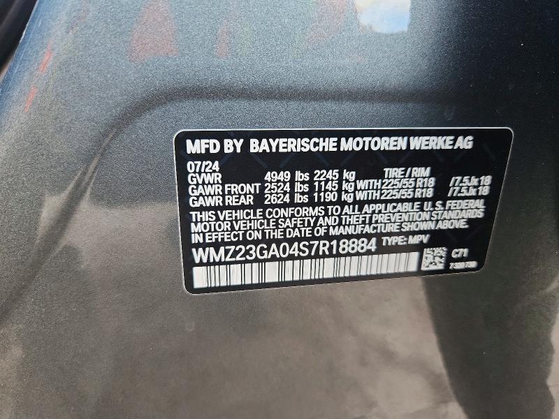 Продаж на аукціоні авто 2025 Mini Countryman, vin: WMZ23GA04S7R18884, номер лоту: 56003066