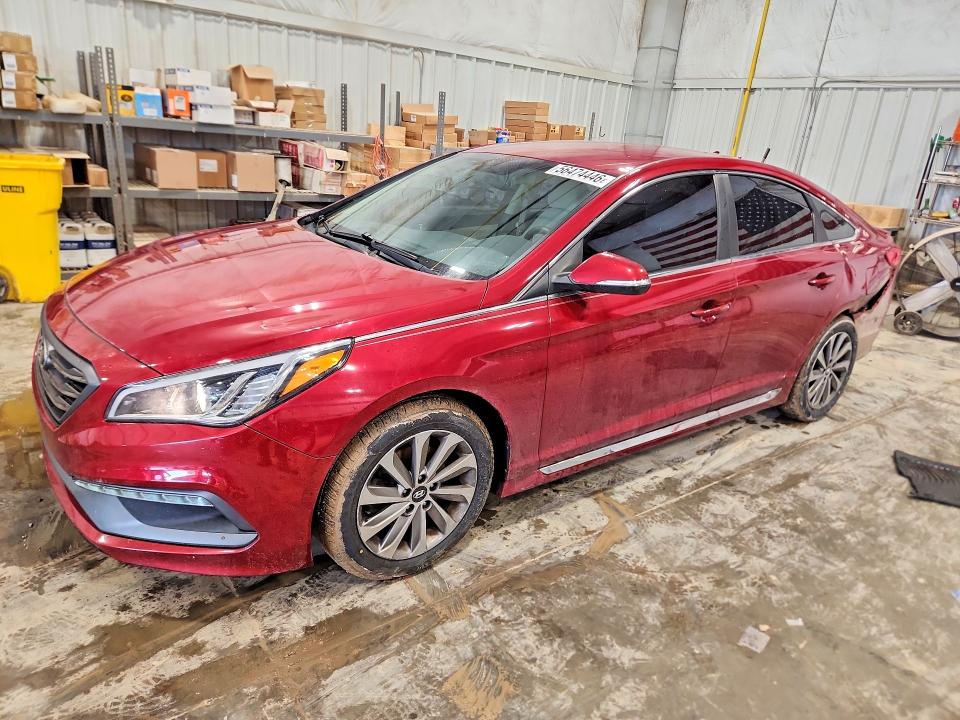 2015 Hyundai Sonata მანქანა იყიდება აუქციონზე, vin: 5NPE34AF1FH102894, აუქციონის ნომერი: 56474446