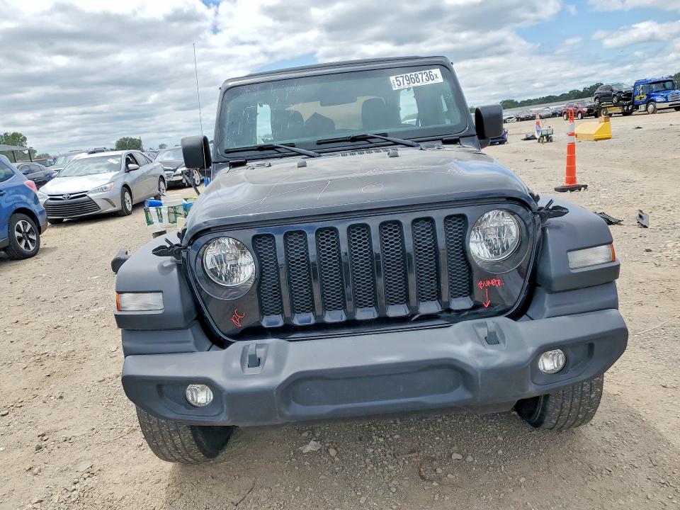 57968736 :رقم المزاد ، 1C4HJXDG3MW816199 vin ، 2021 Jeep Wrangler Unlimited مزاد بيع