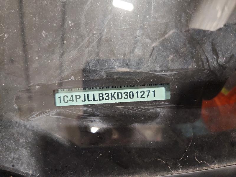 Продаж на аукціоні авто 2019 Jeep Cherokee, vin: 1C4PJLLB3KD301271, номер лоту: 56958246