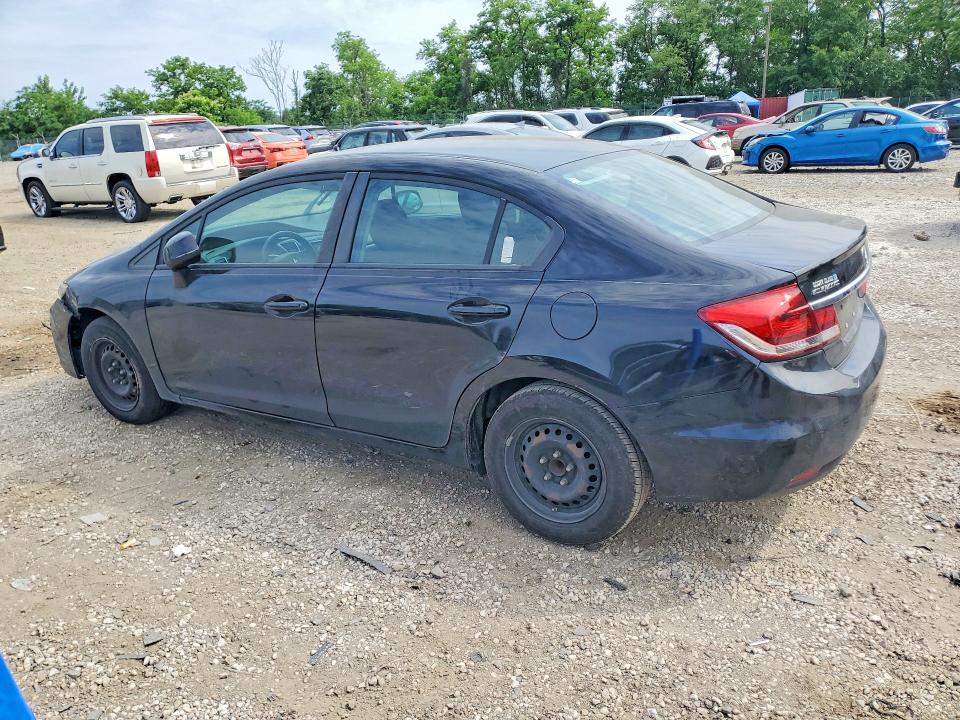 2013 Honda Civic მანქანა იყიდება აუქციონზე, vin: 2HGFB2F57DH591854, აუქციონის ნომერი: 56404066