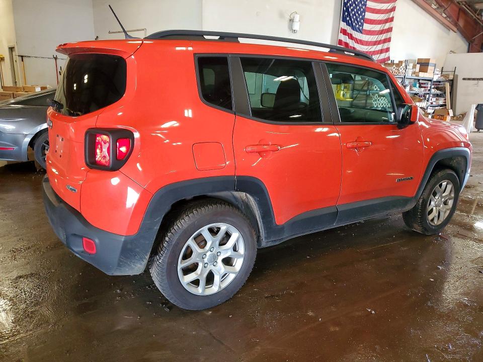 2015 Jeep Renegade მანქანა იყიდება აუქციონზე, vin: ZACCJBBT0FPC12865, აუქციონის ნომერი: 58485756