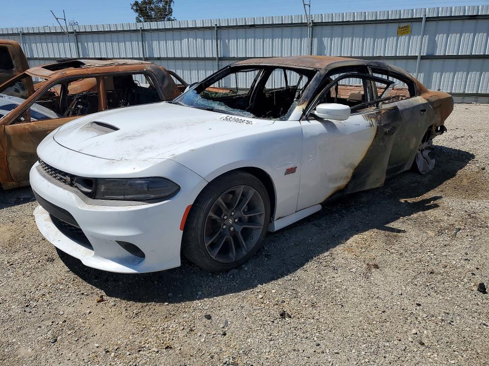 58290876 :رقم المزاد ، 2C3CDXGJ8NH257617 vin ، 2022 Dodge Charger مزاد بيع