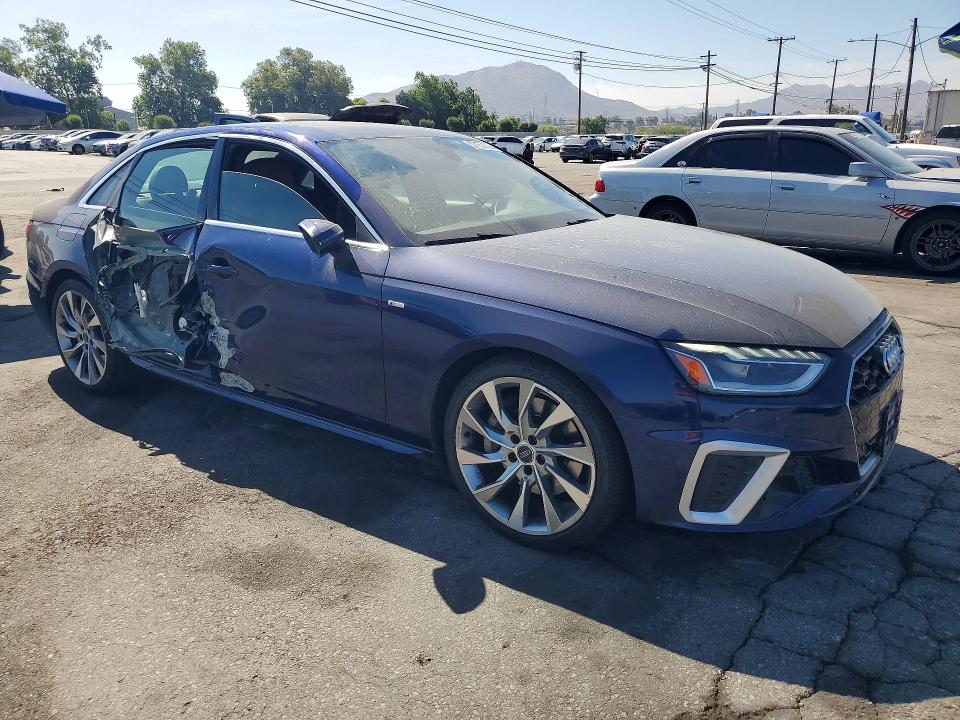 2020 Audi A4 მანქანა იყიდება აუქციონზე, vin: WAUENAF48LN008861, აუქციონის ნომერი: 57153036