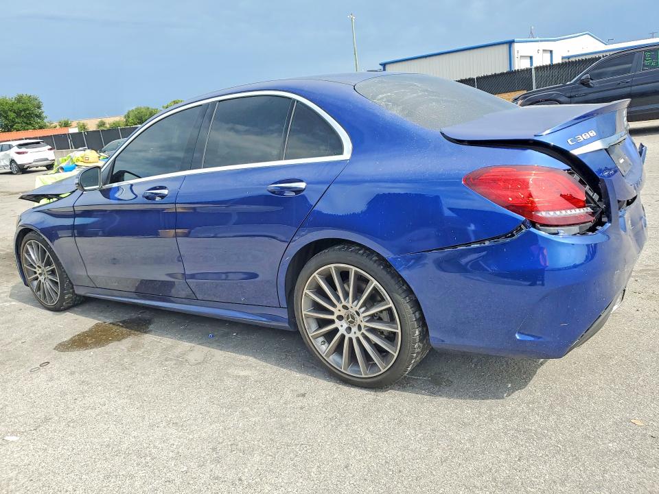 2021 Mercedes-benz C მანქანა იყიდება აუქციონზე, vin: W1KWF8DB2MR616342, აუქციონის ნომერი: 58498656