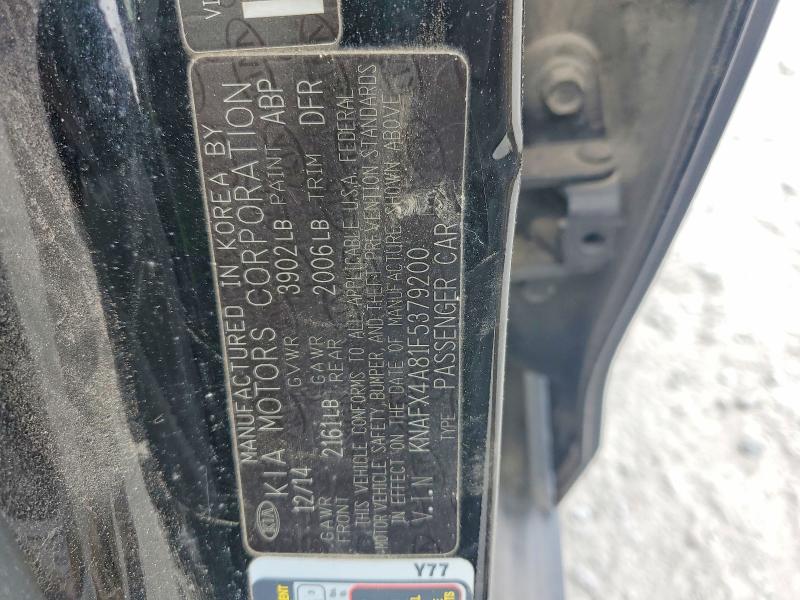 Продаж на аукціоні авто 2015 Kia Forte, vin: KNAFX4A81F5379200, номер лоту: 58878516