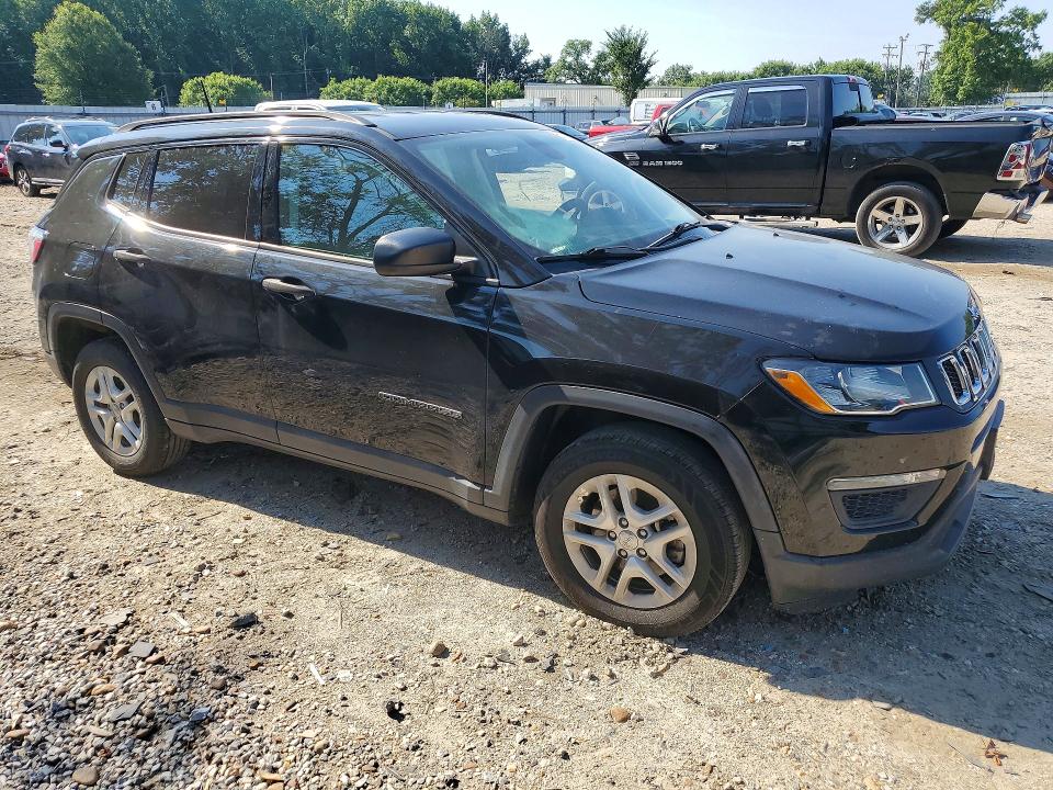 Продажа на аукционе авто 2018 Jeep Compass, vin: 3C4NJCAB5JT327731, номер лота: 57712346