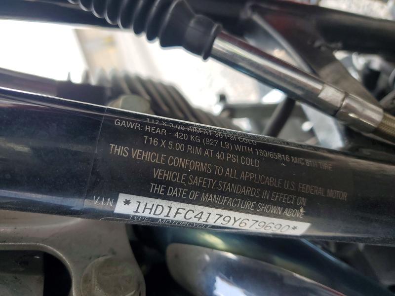 59157126 :رقم المزاد ، 1HD1FC4179Y679690 vin ، 2009 Harley-davidson Flhtcu مزاد بيع