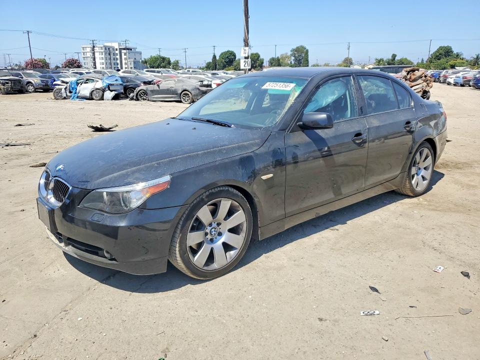 2007 Bmw 530 მანქანა იყიდება აუქციონზე, vin: WBANE73507CM53130, აუქციონის ნომერი: 57251356