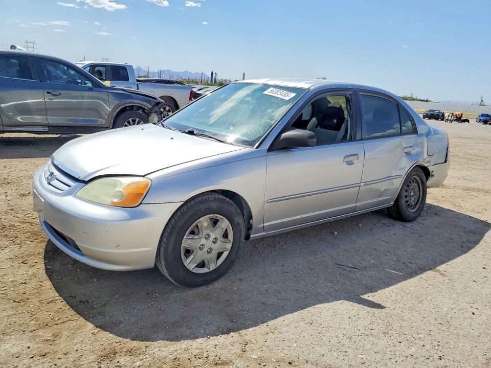 56303486 :رقم المزاد ، 2HGES16593H618167 vin ، 2003 Honda Civic مزاد بيع