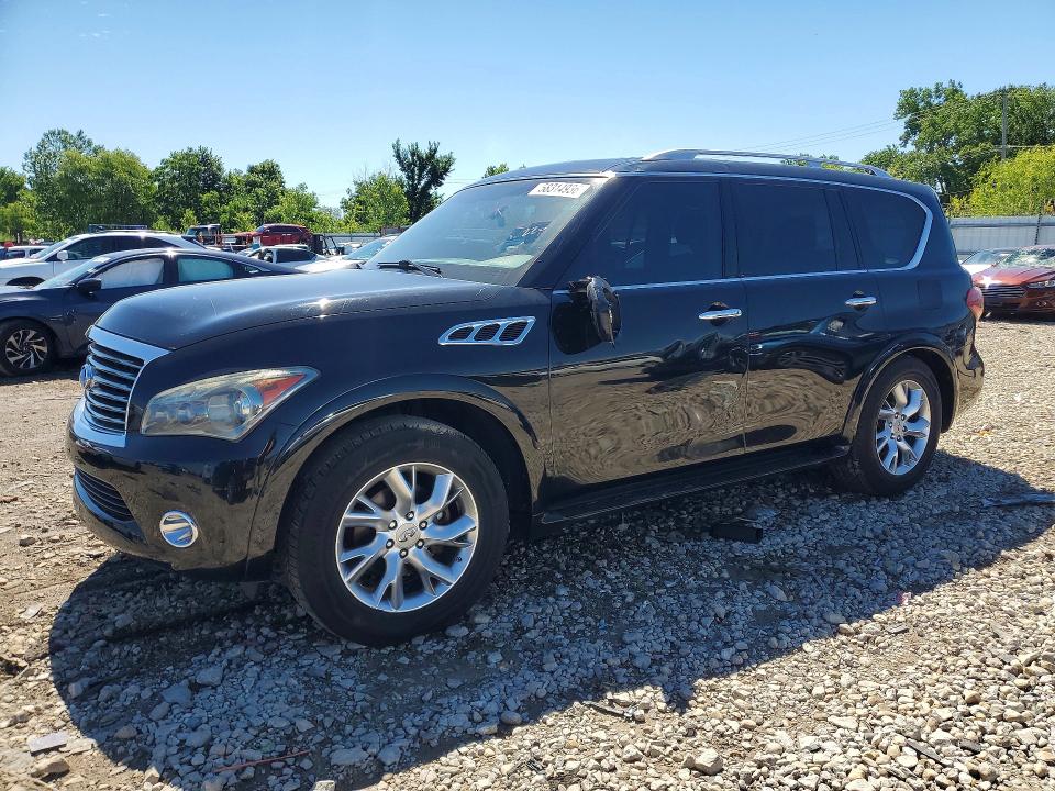 2012 Infiniti Qx56 მანქანა იყიდება აუქციონზე, vin: JN8AZ2NE5C9018296, აუქციონის ნომერი: 58314936