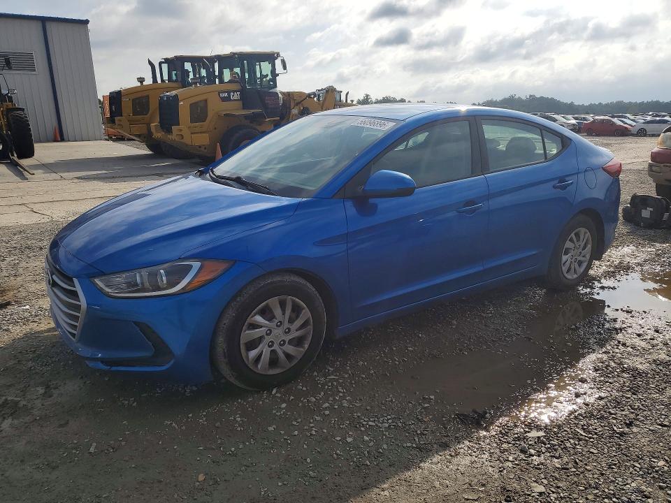 2017 Hyundai Elantra მანქანა იყიდება აუქციონზე, vin: KMHD74LF3HU074002, აუქციონის ნომერი: 56096896